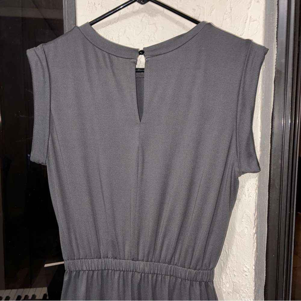 SHEIN Gray Sleeveless Drawstring Jumpsuit - Picture 4 of 6